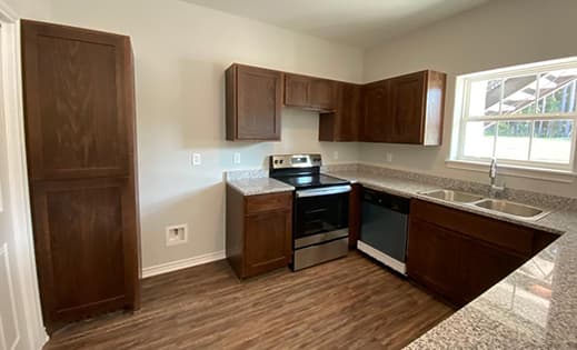 Kitchen with full appliances at Ark in the Valley